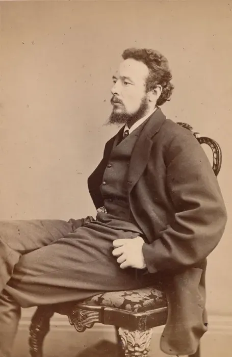Framed Print : George Price Boyce, 1860s. Creator: John & Charles Watkins Framed Print : George Price Boyce, 1860s. Creator: John & Charles Watkins