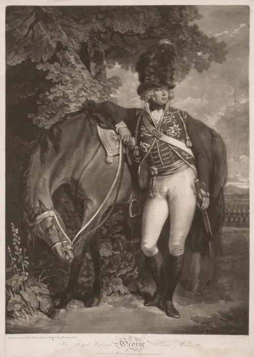 Framed Print : George, Prince of Wales, 1792. Creator: John Raphael Smith (British, 1752-1812) Framed Print : George, Prince of Wales, 1792. Creator: John Raphael Smith (British, 1752-1812)