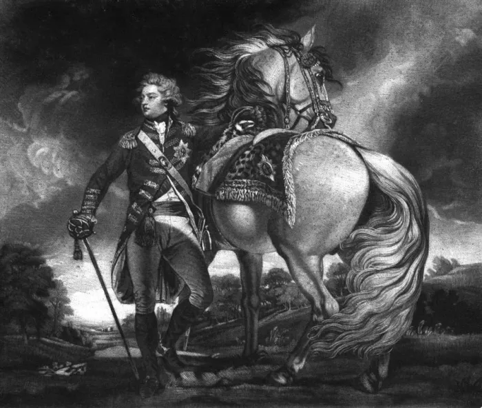 Framed Print : George, Prince of Wales. Artist: SW Reynolds Framed Print : George, Prince of Wales. Artist: SW Reynolds