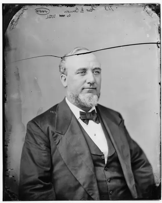 Framed Print : George Quayle Cannon, delegate of Utah, between 1865 and 1880. Creator: Unknown Framed Print : George Quayle Cannon, delegate of Utah, between 1865 and 1880. Creator: Unknown