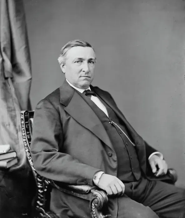 Framed Print : George R. Dennis of Maryland, between 1860 and 1875. Creator: Unknown Framed Print : George R. Dennis of Maryland, between 1860 and 1875. Creator: Unknown