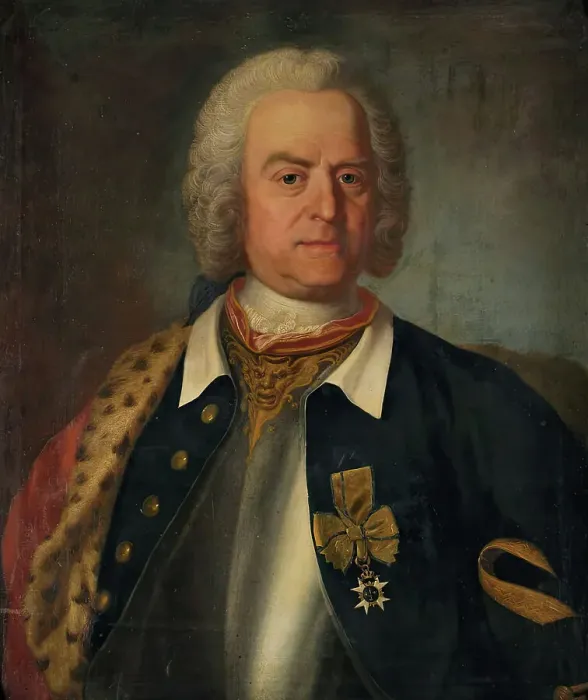 Framed Print : George Reinhold Palmstruch, 1753. Creator: Johan Joachim Streng Framed Print : George Reinhold Palmstruch, 1753. Creator: Johan Joachim Streng