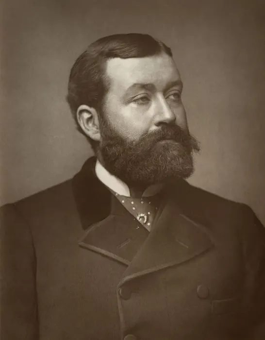 Framed Print : George Robert Sims, British journalist, poet, dramatist and novelist, 1884. Artist: St Jamess Photographic Co Framed Print : George Robert Sims, British journalist, poet, dramatist and novelist, 1884. Artist: St Jamess Photographic Co