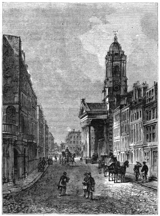 Framed Print : George Street, Hanover Square, London, 1800 (1891) Framed Print : George Street, Hanover Square, London, 1800 (1891)
