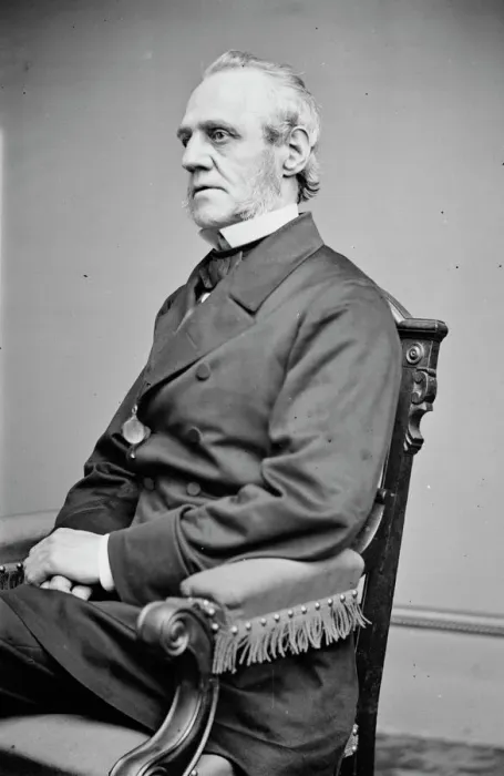 Framed Print : George Thompson, between 1855 and 1865. Creator: Unknown Framed Print : George Thompson, between 1855 and 1865. Creator: Unknown
