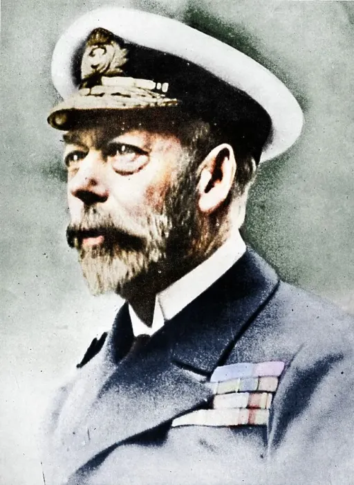 Framed Print : George V, King of the United Kingdom from 1910, c1936, (1945) Framed Print : George V, King of the United Kingdom from 1910, c1936, (1945)