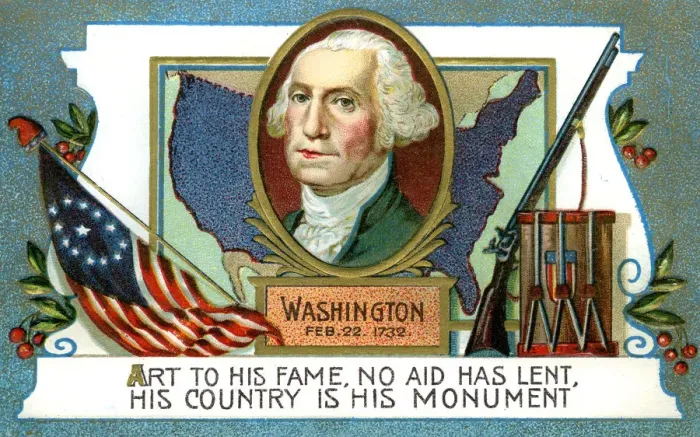 Framed Print : George Washington (1732-1799), American president, 18th century Framed Print : George Washington (1732-1799), American president, 18th century