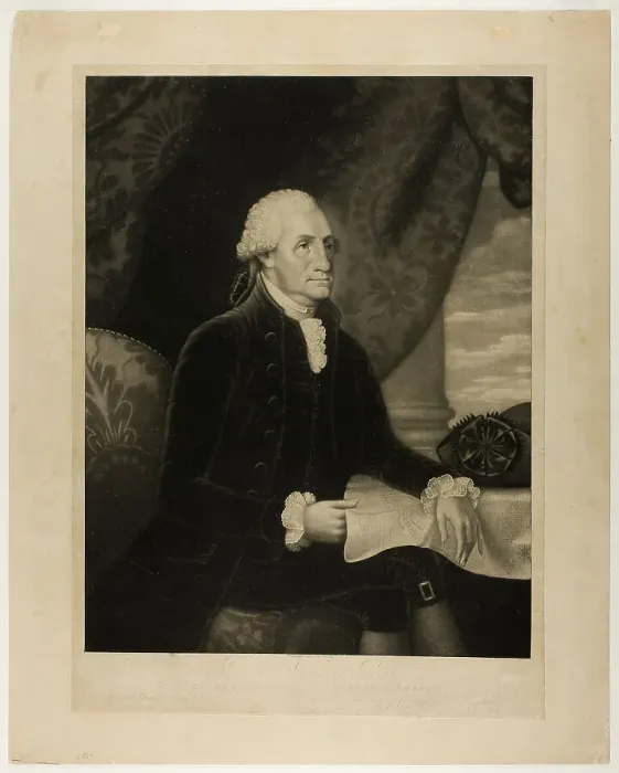 Framed Print : George Washington, 1793. Creator: Edward Savage Framed Print : George Washington, 1793. Creator: Edward Savage