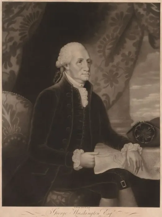 Framed Print : George Washington, 1793. Creator: Edward Savage (American, 1761-1817) Framed Print : George Washington, 1793. Creator: Edward Savage (American, 1761-1817)