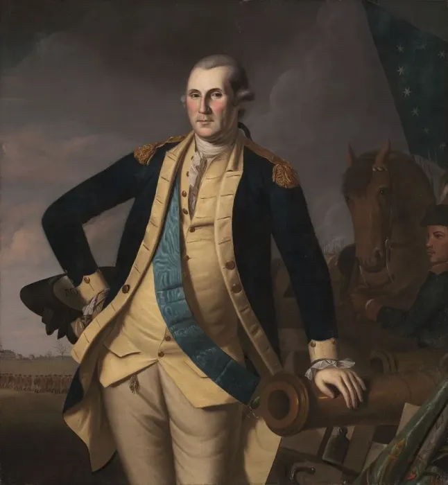Framed Print : George Washington at the Battle of Princeton, c. 1779. Creator: Charles Willson Peale (American Framed Print : George Washington at the Battle of Princeton, c. 1779. Creator: Charles Willson Peale (American