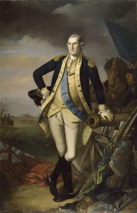 Framed Print : George Washington after the Battle of Princeton on January 3, 1777. Artist: Peale, Charles Willson (1741-1827) Framed Print : George Washington after the Battle of Princeton on January 3, 1777. Artist: Peale, Charles Willson (1741-1827)