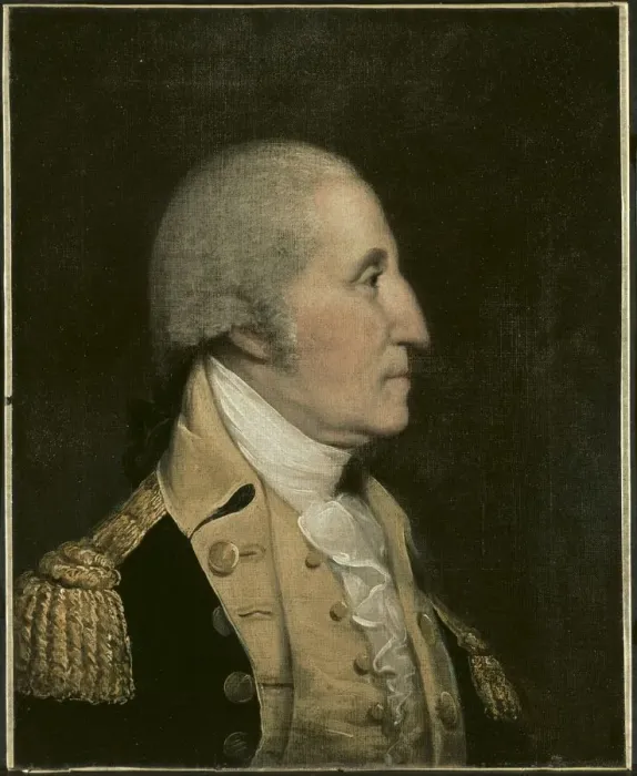 Framed Print : George Washington, c. 1790s. Creator: Unknown Framed Print : George Washington, c. 1790s. Creator: Unknown