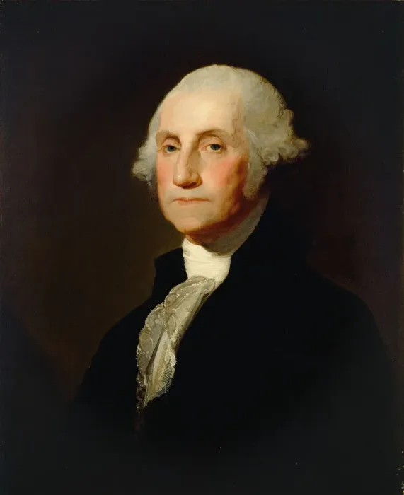 Framed Print : George Washington, c. 1803 / 1805. Creator: Gilbert Stuart Framed Print : George Washington, c. 1803 / 1805. Creator: Gilbert Stuart