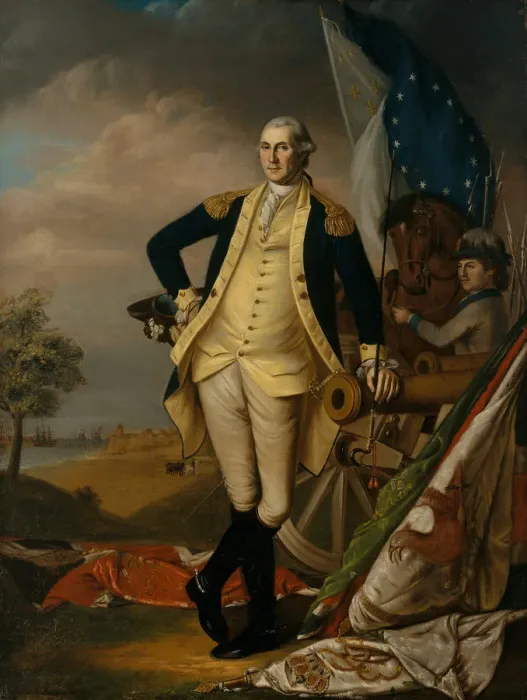 Framed Print : George Washington, ca. 1782. Creator: James Peale Framed Print : George Washington, ca. 1782. Creator: James Peale