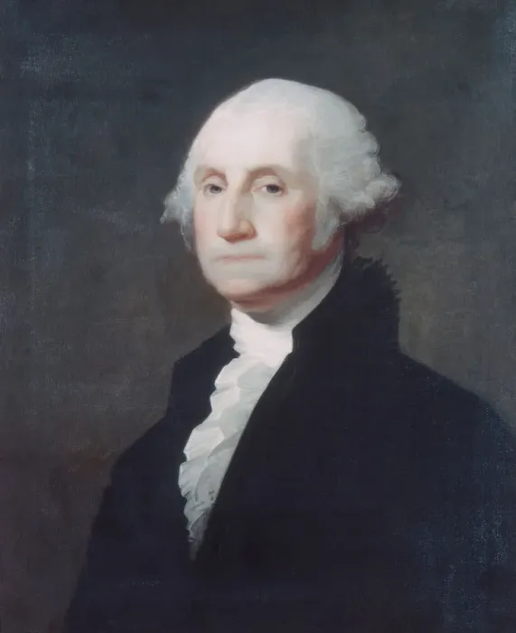 Framed Print : George Washington, ca. 1803. Creator: Gilbert Stuart Framed Print : George Washington, ca. 1803. Creator: Gilbert Stuart