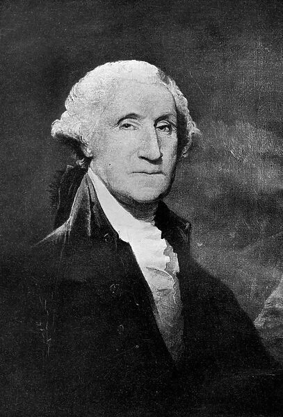 George Washington, first President of the United States, (1933). Artist: Gilbert Stuart