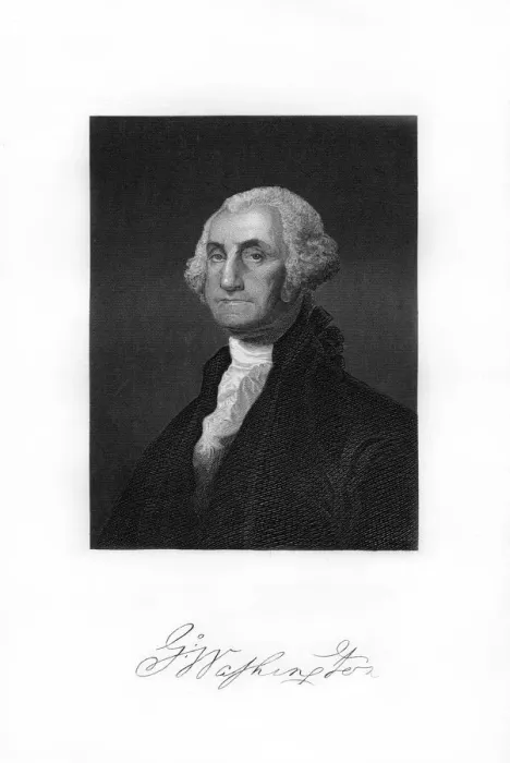 Framed Print : George Washington, the first President of the United States, 1872 Framed Print : George Washington, the first President of the United States, 1872