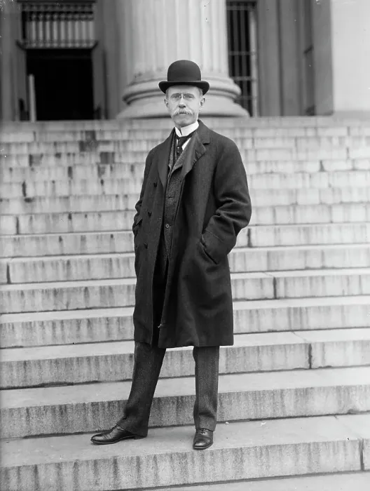 Framed Print : George Washington Norris at Treasury, 1917. Creator: Harris & Ewing. George Washington Norris at Treasury, 1917. Creator: Harris & Ewing Framed Print : George Washington Norris at Treasury, 1917. Creator: Harris & Ewing. George Washington Norris at Treasury, 1917. Creator: Harris & Ewing