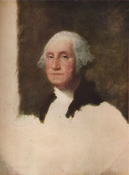George Washington (The Athenaeum), 1796, (1932). Artist: Gilbert Charles Stuart