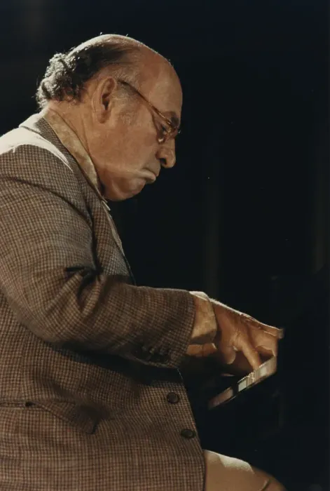 Framed Print : George Wein, North Sea Jazz Festival, Netherlands, 1992. Creator: Brian Foskett Framed Print : George Wein, North Sea Jazz Festival, Netherlands, 1992. Creator: Brian Foskett