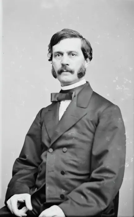 Framed Print : George Wilkes, between 1855 and 1865. Creator: Unknown Framed Print : George Wilkes, between 1855 and 1865. Creator: Unknown