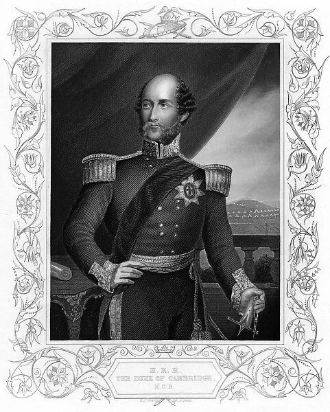 George William Frederick Charles, 2nd Duke of Cambridge, British soldier, c1856