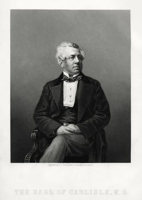 Framed Print : George William Frederick Howard, 7th Earl of Carlisle, British politician and statesman, c1880. Artist: DJ Pound Framed Print : George William Frederick Howard, 7th Earl of Carlisle, British politician and statesman, c1880. Artist: DJ Pound