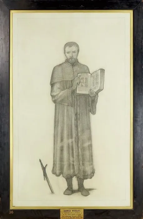 Framed Print : George Wishart, 1888-89. Creator: Sir Edward Coley Burne-Jones Framed Print : George Wishart, 1888-89. Creator: Sir Edward Coley Burne-Jones