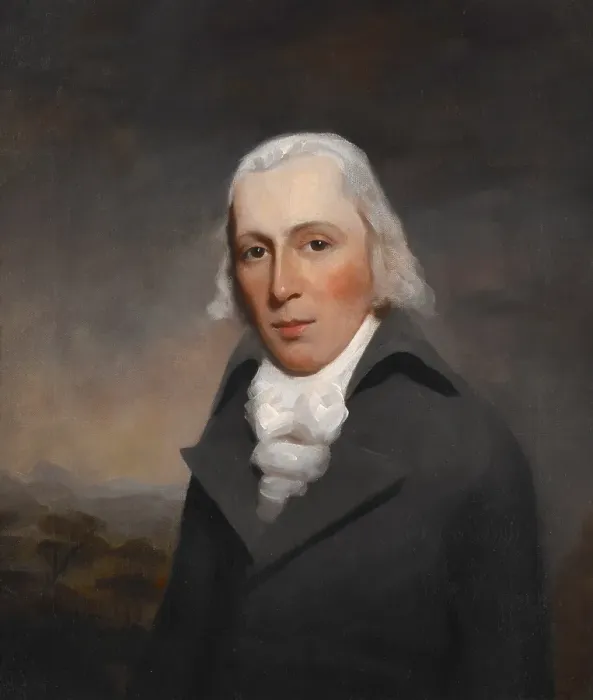 Framed Print : George Wood, about 1795. Creator: George Watson Framed Print : George Wood, about 1795. Creator: George Watson