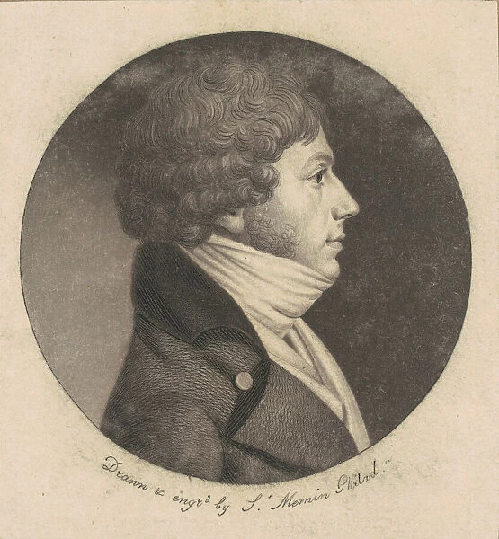 Georges, 1800. Creator: Charles Balthazar Julien Fevret de Saint-Memin