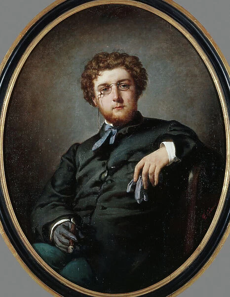 Georges Bizet (1838-1875), composer, c1865. Creator: Felix Giacomotti