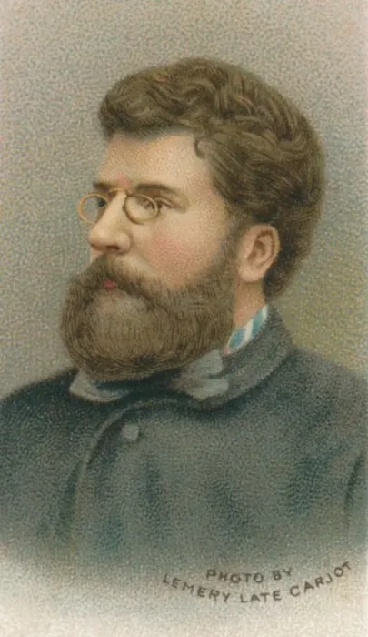 Framed Print : Georges Bizet (1838-1875), French composer, 1911 Framed Print : Georges Bizet (1838-1875), French composer, 1911