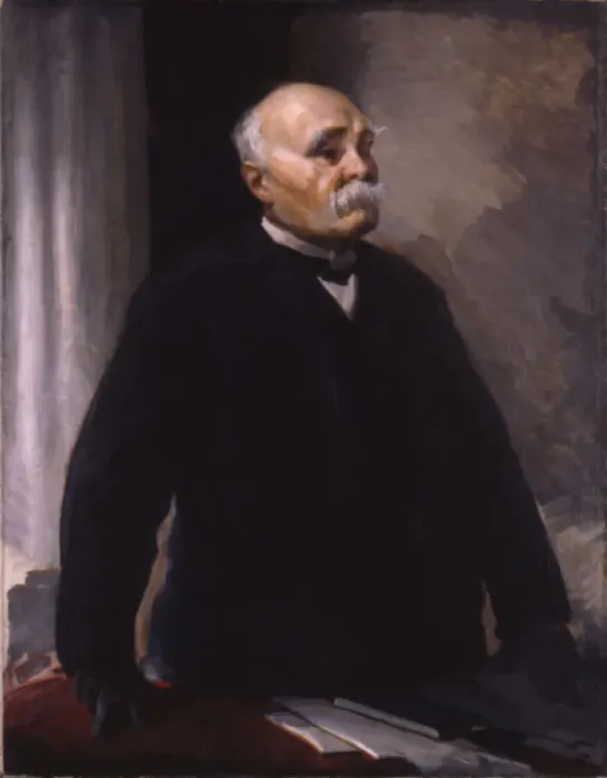 Framed Print : Georges Clemenceau, 1920. Creator: Cecilia Beaux Framed Print : Georges Clemenceau, 1920. Creator: Cecilia Beaux