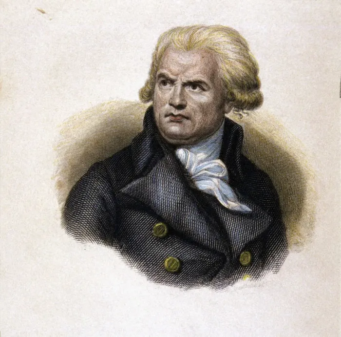 Framed Print : Georges-Jacques Danton (1759-1794), French politician, colored engraving Framed Print : Georges-Jacques Danton (1759-1794), French politician, colored engraving