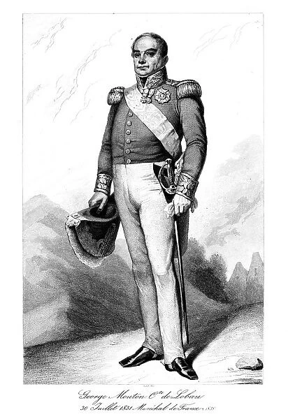 Georges Mouton (1770-1838), Marshal of France, 1839. Artist: Ruhiere