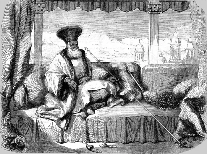 Framed Print : Georges Philipesco, Back-Boyard of Wallachia, 1854. Creator: Unknown Framed Print : Georges Philipesco, Back-Boyard of Wallachia, 1854. Creator: Unknown