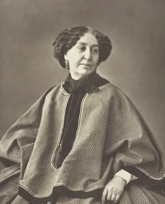 Framed Print : Georges Sand (born Amantine Lucile Aurore Dupin, French novelist, 1804-1876), 1864. Creator: Nadar Framed Print : Georges Sand (born Amantine Lucile Aurore Dupin, French novelist, 1804-1876), 1864. Creator: Nadar