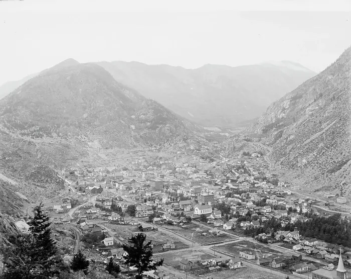 Framed Print : Georgetown, Colo. c1901. Creator: William H. Jackson Framed Print : Georgetown, Colo. c1901. Creator: William H. Jackson