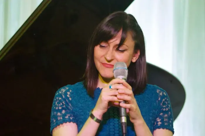 Framed Print : Georgia Mancio, Watermill Jazz Club, Dorking, Surrey, UK, 14 May 2019. Creator: Brian O Connor Framed Print : Georgia Mancio, Watermill Jazz Club, Dorking, Surrey, UK, 14 May 2019. Creator: Brian O Connor