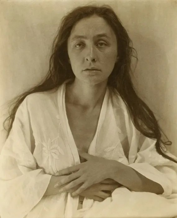 Framed Print : Georgia O Keeffe, 1918. Creator: Alfred Stieglitz Framed Print : Georgia O Keeffe, 1918. Creator: Alfred Stieglitz