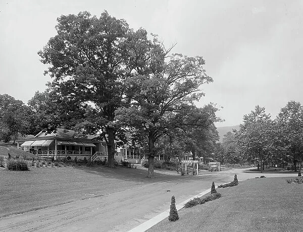 Georgia Row, White Sulphur Springs, W. Va. between 1910 and 1920. Creator: Unknown