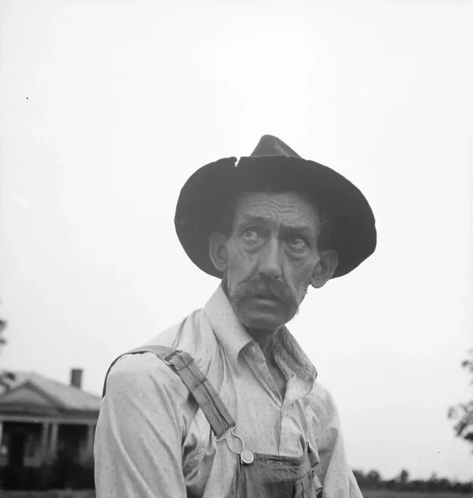 Framed Print : A Georgia tenant farmer, Thomaston (vicinity), Georgia, 1936. Creator: Dorothea Lange Framed Print : A Georgia tenant farmer, Thomaston (vicinity), Georgia, 1936. Creator: Dorothea Lange