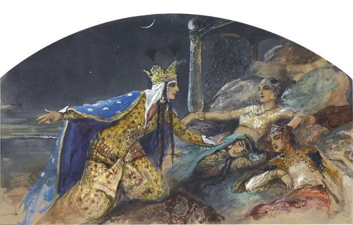 Framed Print : Georgian Folk Tale Framed Print : Georgian Folk Tale