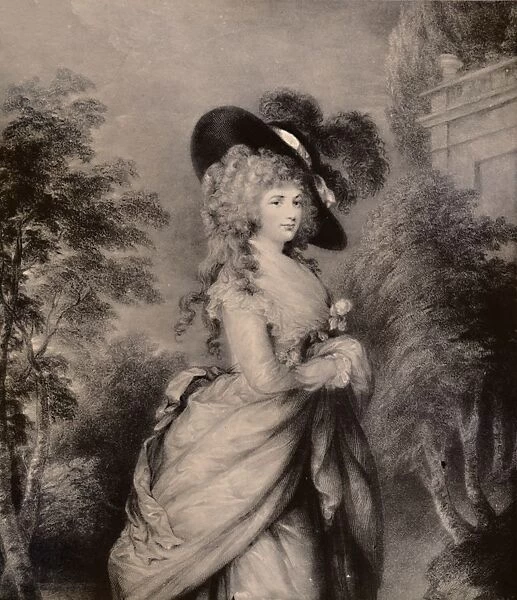 Georgiana Cavendish, Duchess of Devonshire, 19th century (1894). Artist: Robert Graves