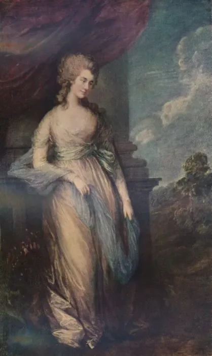 Framed Print : Georgiana, Duchess of Devonshire, 1783, (1911). Artist: Thomas Gainsborough Framed Print : Georgiana, Duchess of Devonshire, 1783, (1911). Artist: Thomas Gainsborough