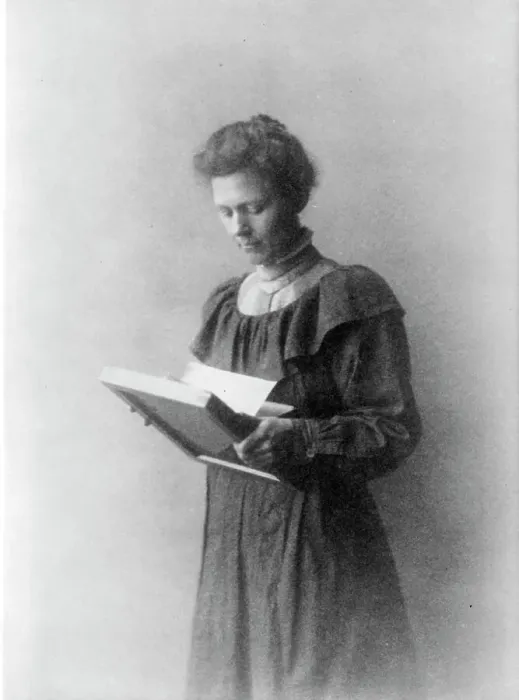Framed Print : Georgiana Stebbins, between c1890 and c1910. Creator: Frances Benjamin Johnston