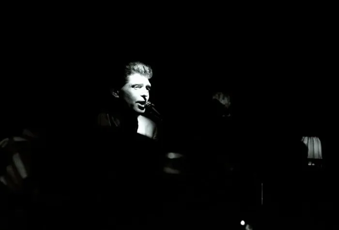 Framed Print : Georgie Fame, Ronnie Scotts, 1988. Artist: Brian O Connor Framed Print : Georgie Fame, Ronnie Scotts, 1988. Artist: Brian O Connor