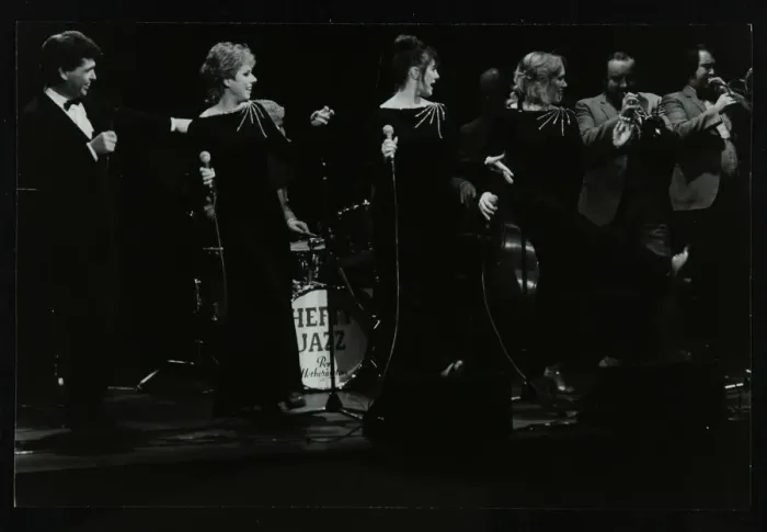 Framed Print : Georgie Fame and Sweet Substitute with Keith Smiths Hefty Jazz in concert, 1984 Framed Print : Georgie Fame and Sweet Substitute with Keith Smiths Hefty Jazz in concert, 1984