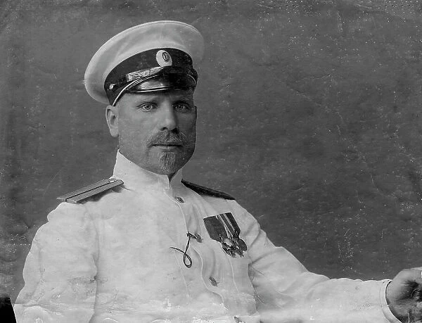 Georgii Iakovlevich Sedov, 1912. Creator: Nikolay Vasilyevich Pinegin