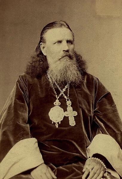 Georgii Orlov, Bishop of Trans-Baikal and Nerchinsk, 1900. Creator: Aleksei Kuznetsov